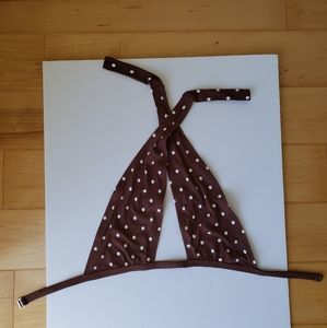 Sauvage Halter Bikini Top